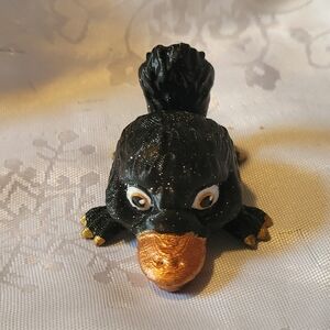 🌲BUY 1 GET 1 FREE 🌲Black and Gold Platypus Figurine